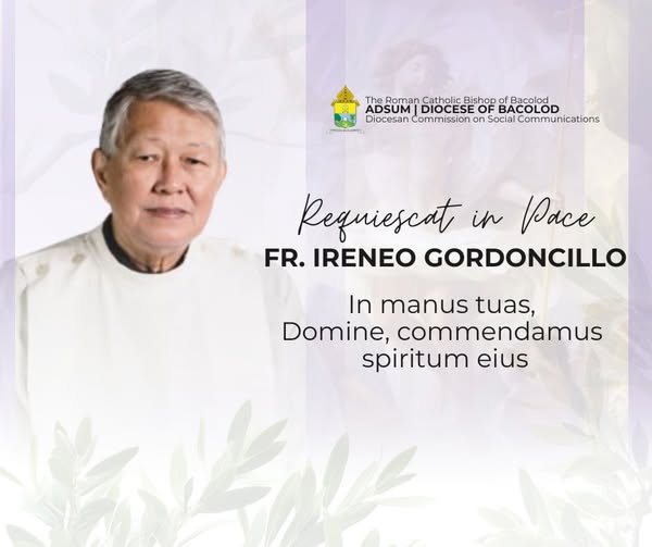 Rev. Fr. Ireneo Gordoncillo Death, Obituary